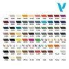 Vallejo 69990 Mecha Color Basic Case - Paints Set (80 x 18 ml)